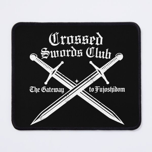 Item preview, Crossed Swords -white designed and sold by ashleafjb.
