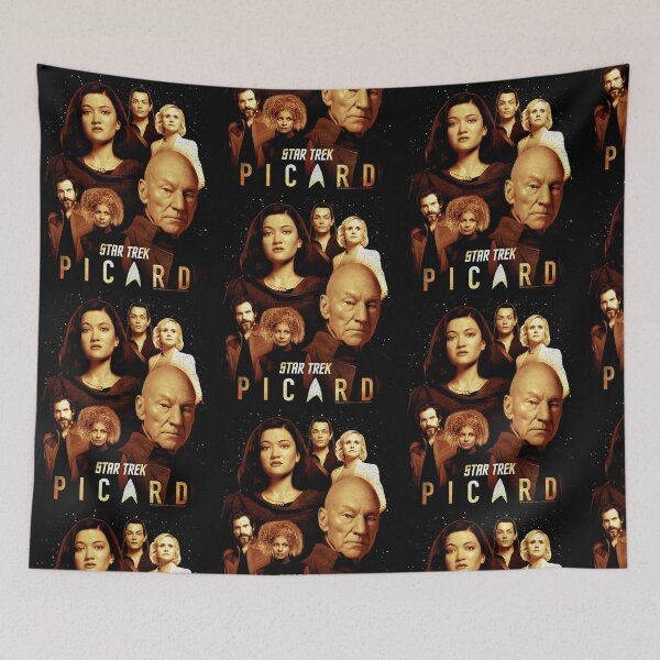 Item preview, Star Trek Picard Group Shot Poster designed and sold by SmartLens.