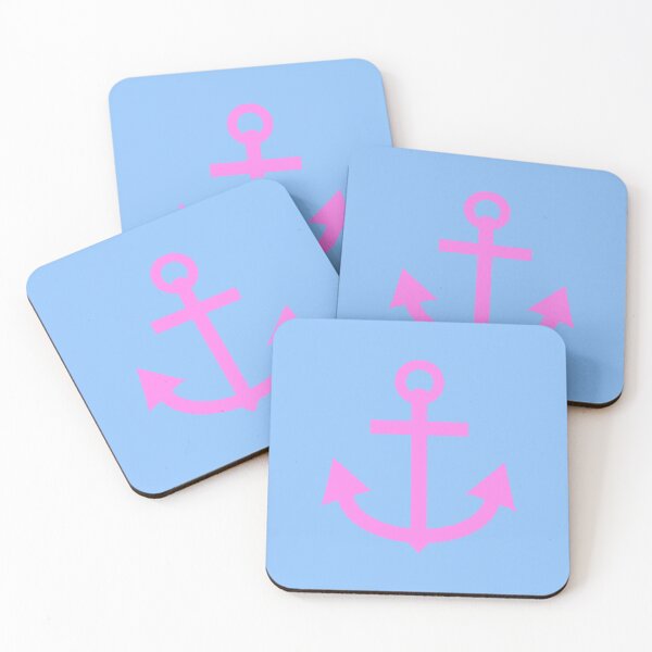 Item preview, Anchor Pink designed and sold by Lily Rose Doodle.