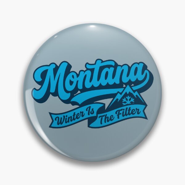 Item preview, Montana Retro Script Winter Is The Filter 3D Vintage Lettering designed and sold by Cozy-Old-Pub.