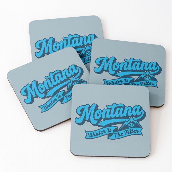 Item preview, Montana Retro Script Winter Is The Filter 3D Vintage Lettering designed and sold by Cozy-Old-Pub.