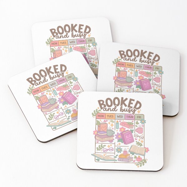 Item preview, Booked and Busy designed and sold by SlayPOPShop.
