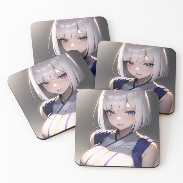 Item preview, Kaga Azur Lane Soft Glow Fox Ears Portrait designed and sold by Tokyonomad.