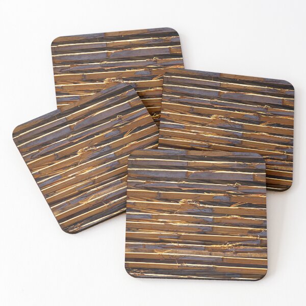 Item preview, Woven Wood Texture – Natural Rustic Pattern Background designed and sold by onubi.
