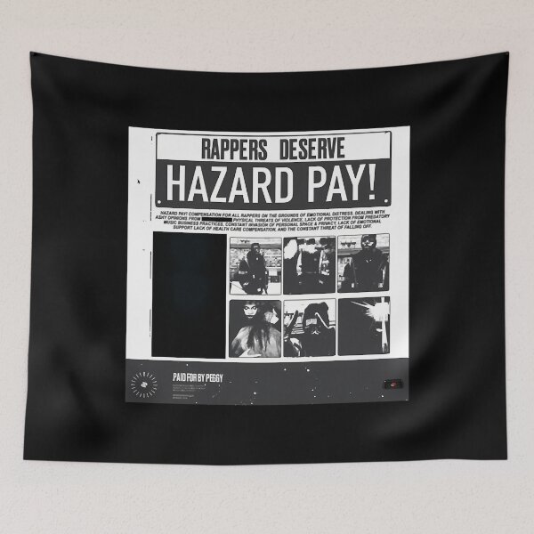 Item preview, Jpegmafia Hazard Duty Pay designed and sold by hamza19911991.