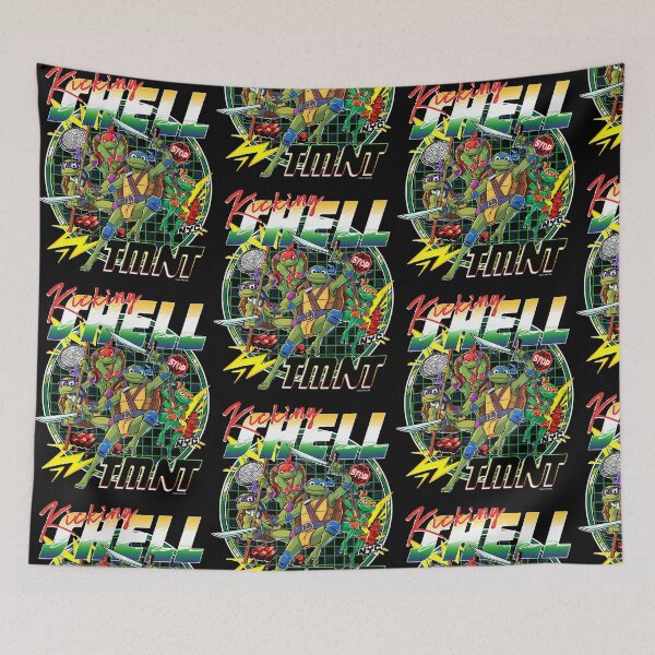 Item preview, Tales Of The Teenage Mutant Ninja Turtles Kicking Shell Logo designed and sold by SmartLens.