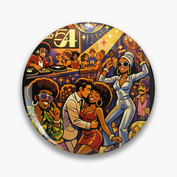 Item preview, 70S Funk Black Party At Studio 54 Scene New York designed and sold by GEEOFF.