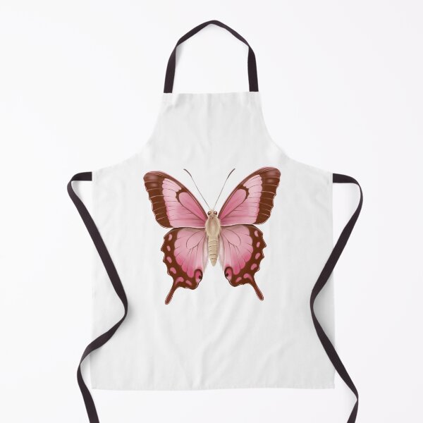 Item preview, Butterfly with pink and brown wings rests on a white background, showcasing a mix of hues and designs during daylight hours designed and sold by Ms. Iryna.