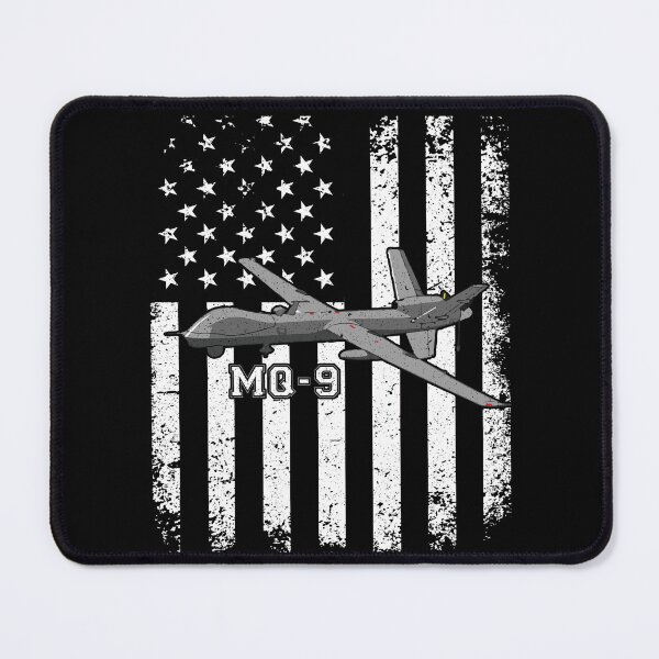 Item preview, MQ-9 Reaper Drone American Flag Design designed and sold by Emberglowo.