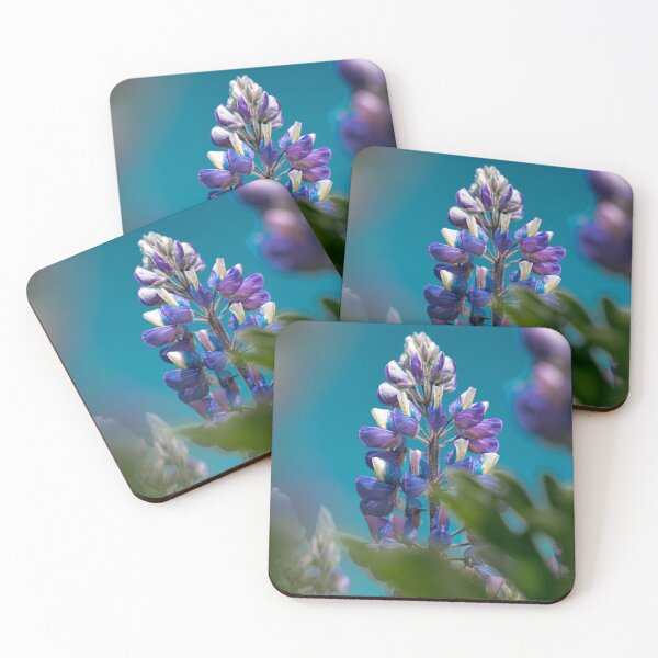Item preview, Vibrant Purple Lupine Spike False Pass Alaska Wildflower Photography designed and sold by Elwynn WildLight Photography.