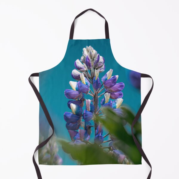 Item preview, Vibrant Purple Lupine Spike False Pass Alaska Wildflower Photography designed and sold by Elwynn WildLight Photography.