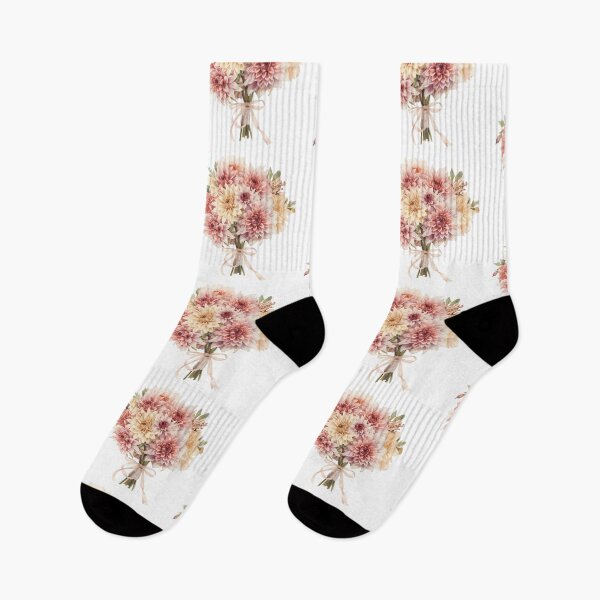 Item preview, Bouquet of pink dahlias designed and sold by uunaa.