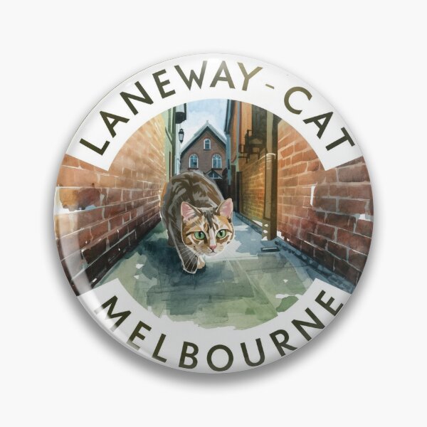 Item preview, Laneway Cat Melboune  designed and sold by PamLeeDesign.