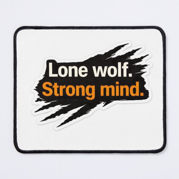 Item preview, Wolf Quote  designed and sold by Ashutoshwarade.