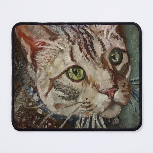 Item preview, Cat Portrait designed and sold by singedhollyart.