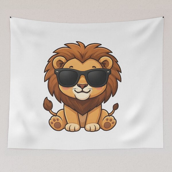 Item preview, Little Lion Cool designed and sold by SurajDesigns.