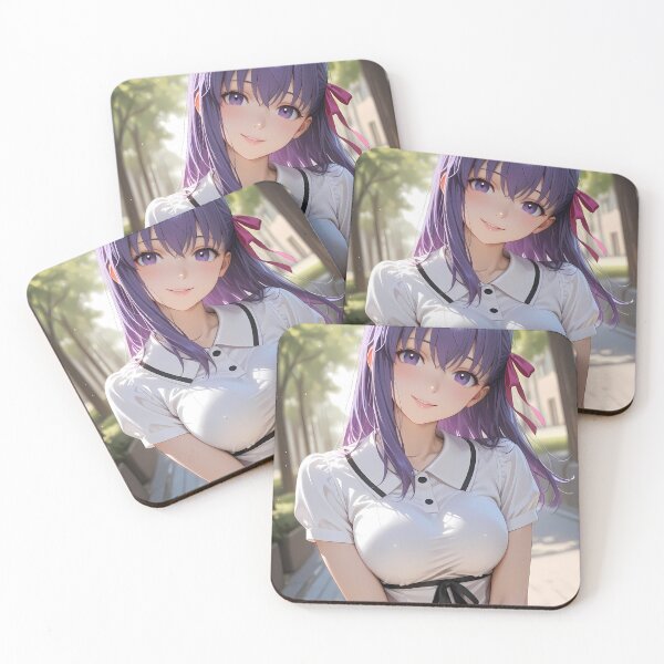 Item preview, Sakura Matou Fate Stay Night Kawaii Festival Night Anime Girl Beauty designed and sold by Tokyonomad.
