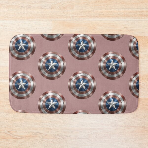 Item preview, Metal Star Shield Emblem – Hero Inspired Minimal Design designed and sold by M22--.