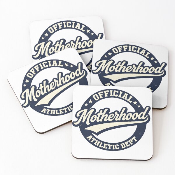 Item preview, Official Motherhood Athletic Dept - Vintage Varsity Mom Tee designed and sold by TeeVex.