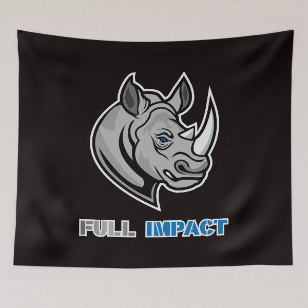 Item preview, Rhino MMA Fighter Mascot designed and sold by ElectroSphere46.