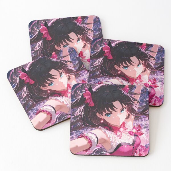 Item preview, Dynamic Idol Rin Tohsaka Fate Stay Night Pink Stage Anime Girl Waifu designed and sold by Tokyonomad.