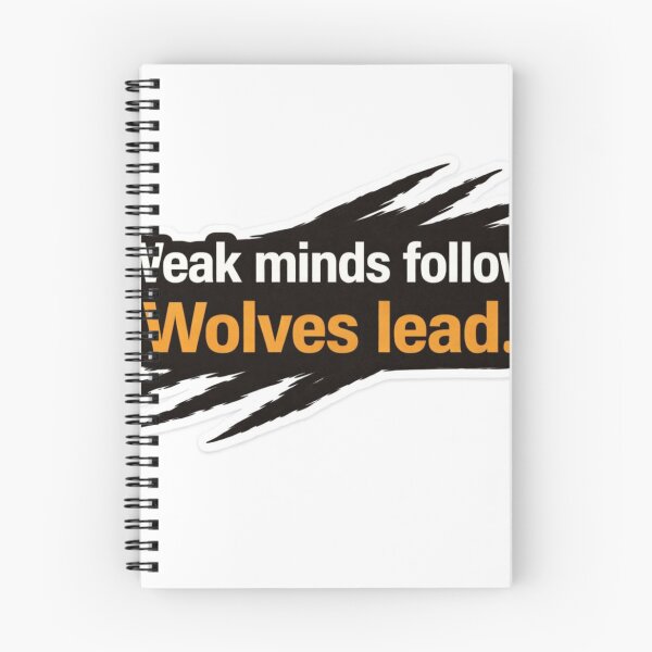 Item preview, Wolf Quote  designed and sold by Ashutoshwarade.