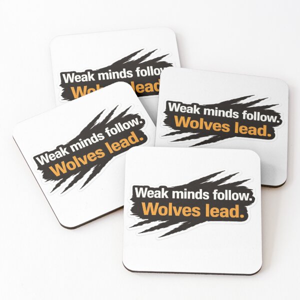 Item preview, Wolf Quote  designed and sold by Ashutoshwarade.
