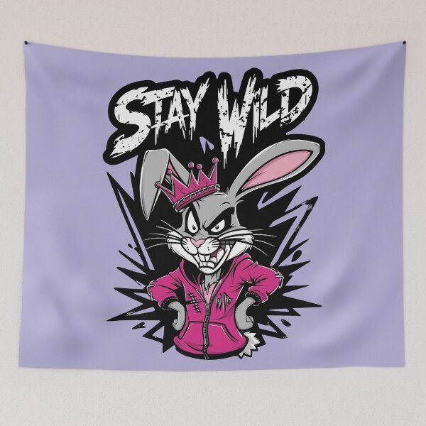 Item preview, Wild Bunny designed and sold by MOFAPPAREL.