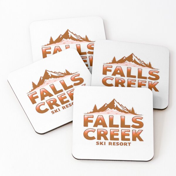 Item preview, Falls Creek Ski Resort Winter Wonderland Travel Poster designed and sold by gary44.