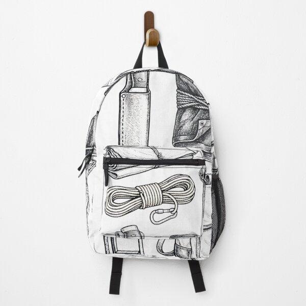 Item preview, Bushcraft Essentials Vintage Tattoo Camping Graphic designed and sold by KRBN-Studio.
