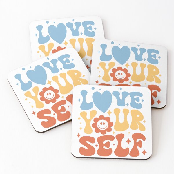 Item preview, Bright Retro 'Love Your Self'  designed and sold by AnimaliaStar.