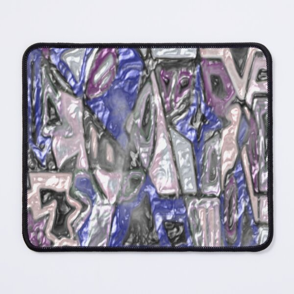 Item preview, signal distortion wrinkled varnish colorful geometric abstract design designed and sold by SmashingDeals.