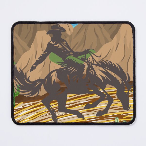 Item preview, Buckin’ Bronco designed and sold by ParkandPress.