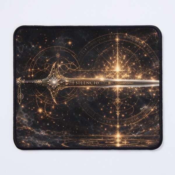 Item preview, SILENCE – The Sword of Balance designed and sold by KINSPIREWOLFBAT.