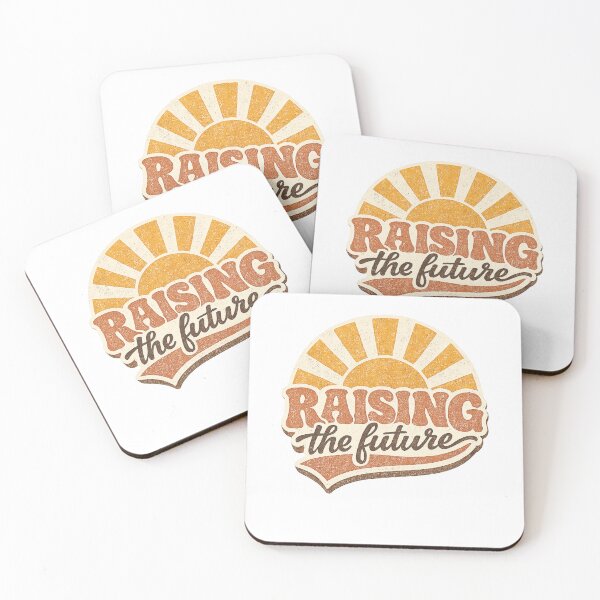 Item preview, Raising The Future - Retro 70s Boho Sunburst Mother's Day designed and sold by TeeVex.