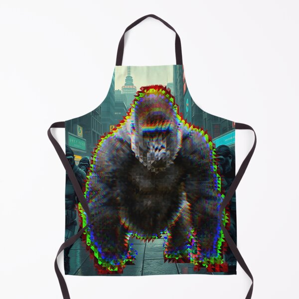 Item preview, Digital Mosaic Gorilla City Graphic designed and sold by Express210.