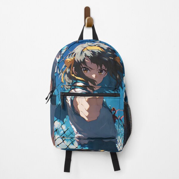 Item preview, Haruhi Suzumiya Dynamic Sky Confidence Melancholy Suzumiya Anime Girl Drive designed and sold by Tokyonomad.