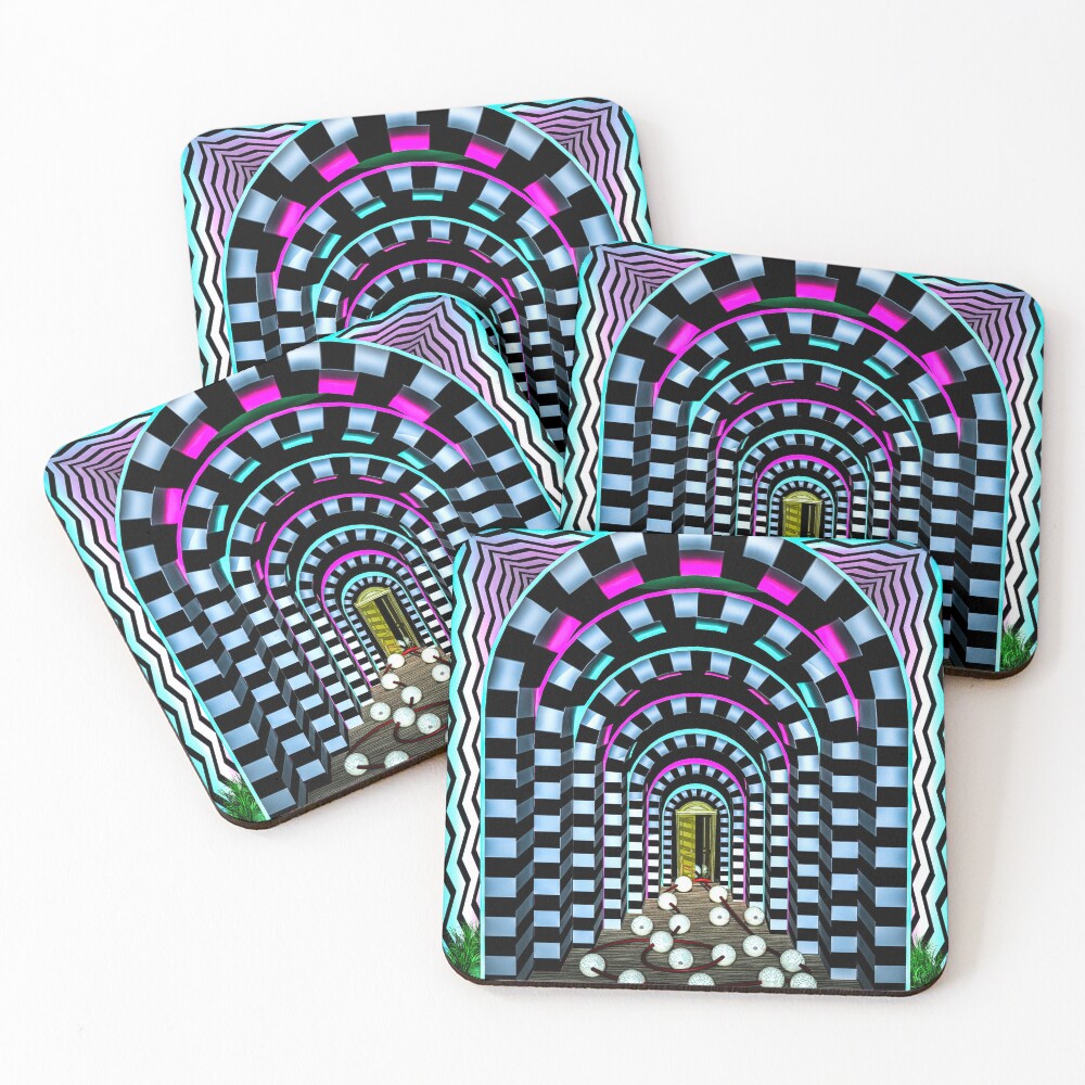 Item preview, Coasters (Set of 4) designed and sold by baubalred.