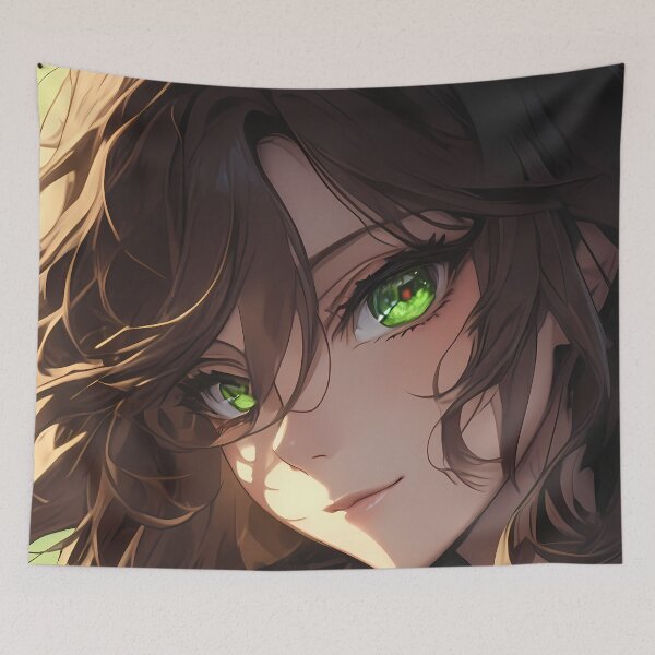 Item preview, Suiseiseki Enchanted Green Gaze Rozen Maiden Anime Girl Whimsy designed and sold by Tokyonomad.