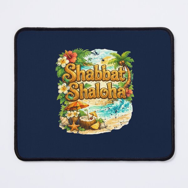 Item preview, Shabbat Shalom Tropical Beach Paradise designed and sold by Thank-HaShem.