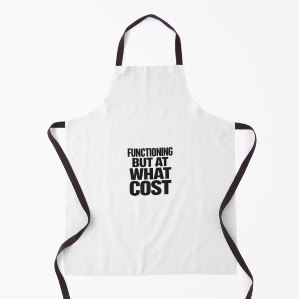 Item preview, Functioning But At What Cost T-Shirt | Relatable Mental Health Quote | Introvert Mood designed and sold by Restless Mortal.