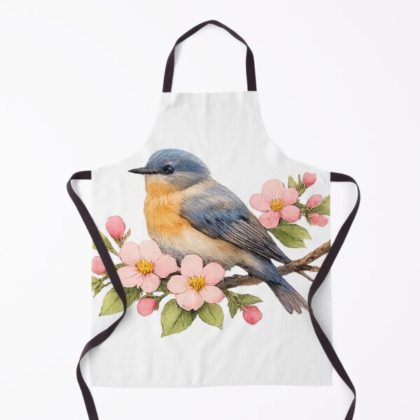 Item preview, Spring Melody – Songbird on a Blossoming Branch designed and sold by vonalvarazs.