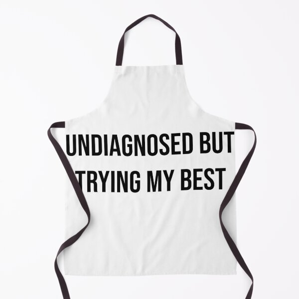 Item preview, Undiagnosed but Trying My Best – Relatable Dad Humor, Modern Fatherhood, Parenting Quote designed and sold by Creations by lyne.