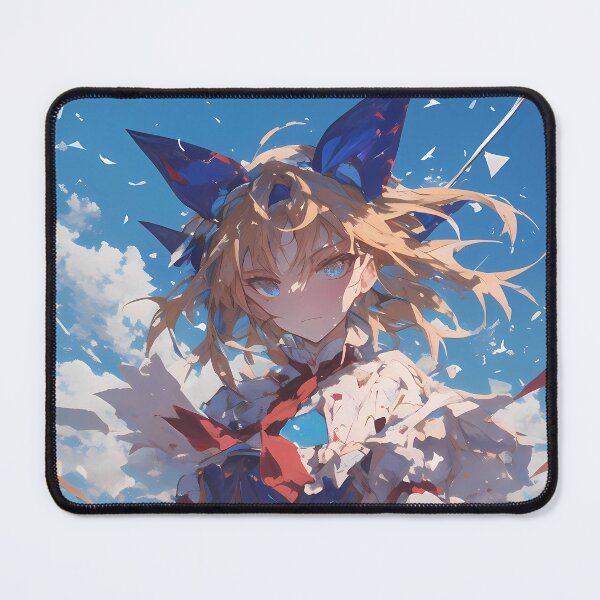 Item preview, Alice Margatroid Enchanted Blue Storm Touhou Anime Girl Magic Flow designed and sold by Tokyonomad.
