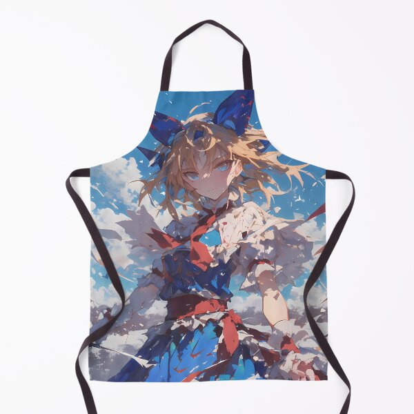 Item preview, Alice Margatroid Enchanted Blue Storm Touhou Anime Girl Magic Flow designed and sold by Tokyonomad.