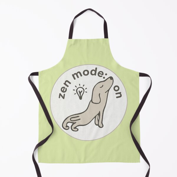 Item preview, Zen Mode:on_zen dog designed and sold by Mimi Huang.