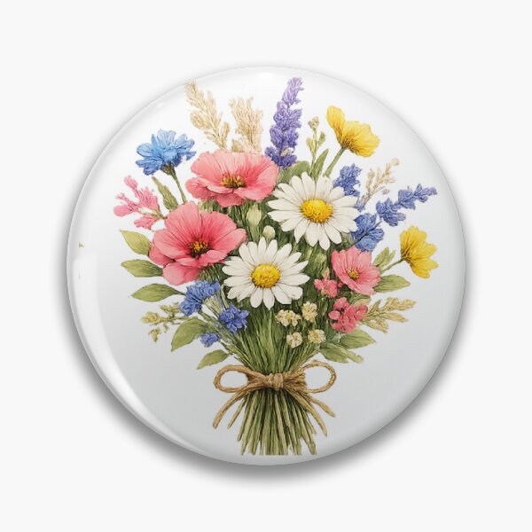 Item preview, Wildflower Harmony – Hand‑Tied Meadow Bouquet designed and sold by vonalvarazs.