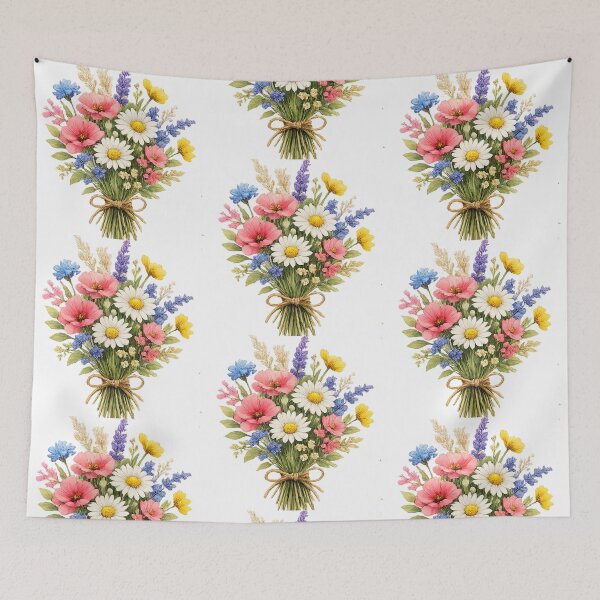 Item preview, Wildflower Harmony – Hand‑Tied Meadow Bouquet designed and sold by vonalvarazs.