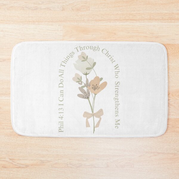 Item preview, I Can Do All Things Phil 4:13 Bible verse designed and sold by immagymnast.