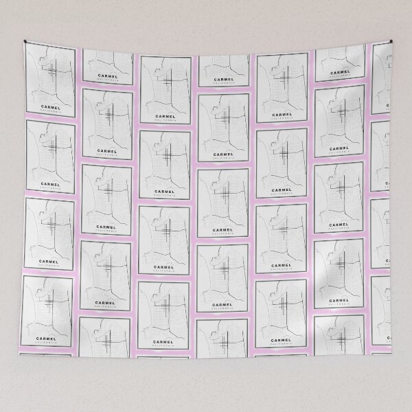 Item preview, Minimalist Carmel Map designed and sold by Tamas Das.